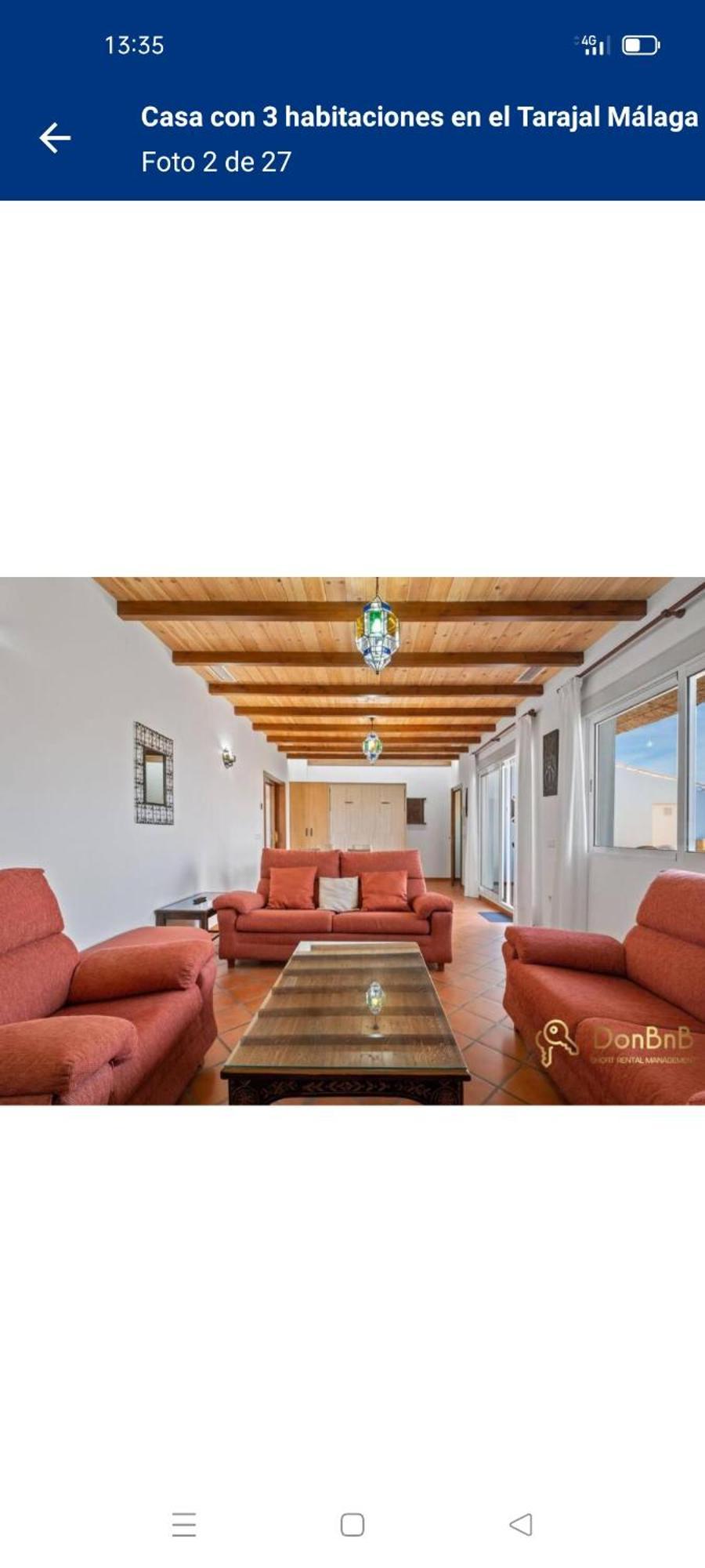 マラガ Casa El Tarajalヴィラ エクステリア 写真