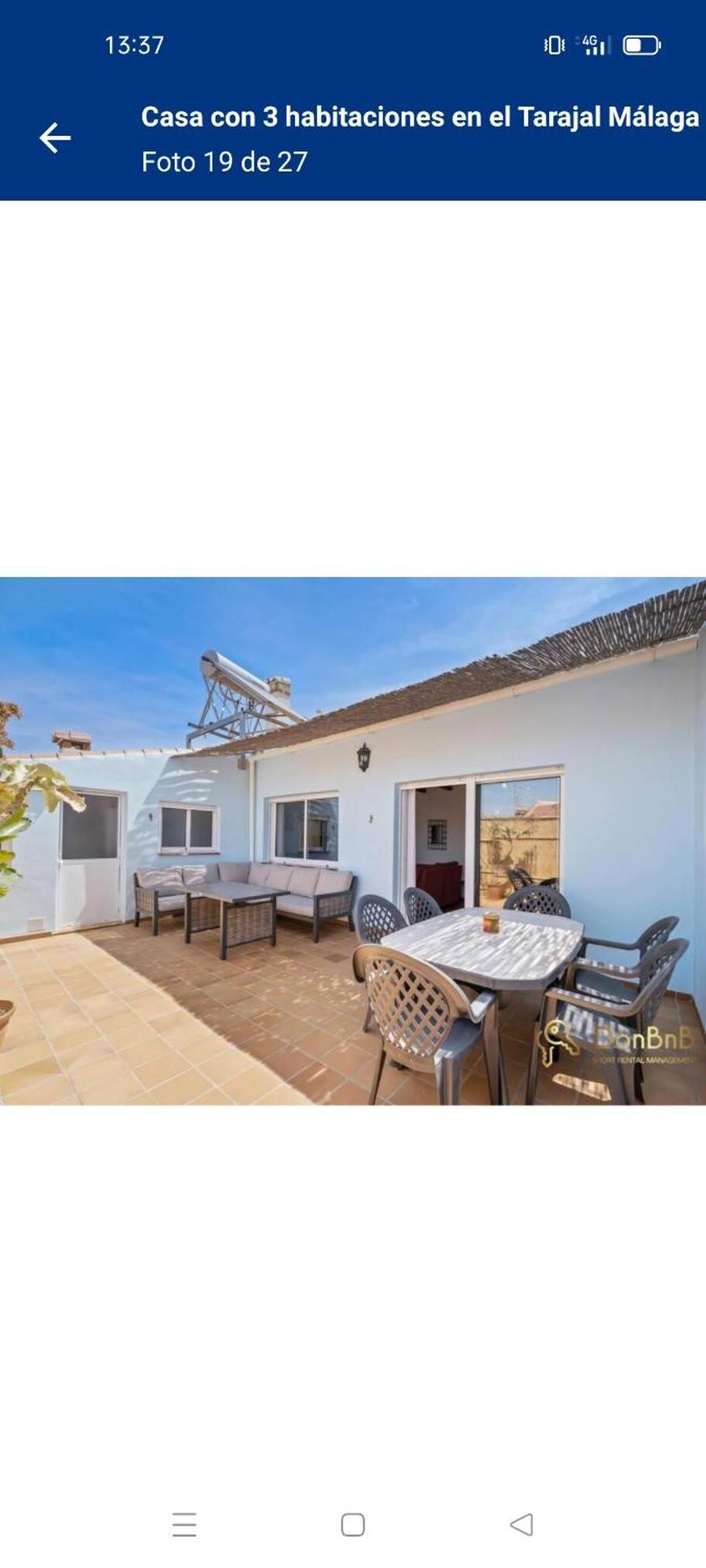 マラガ Casa El Tarajalヴィラ エクステリア 写真